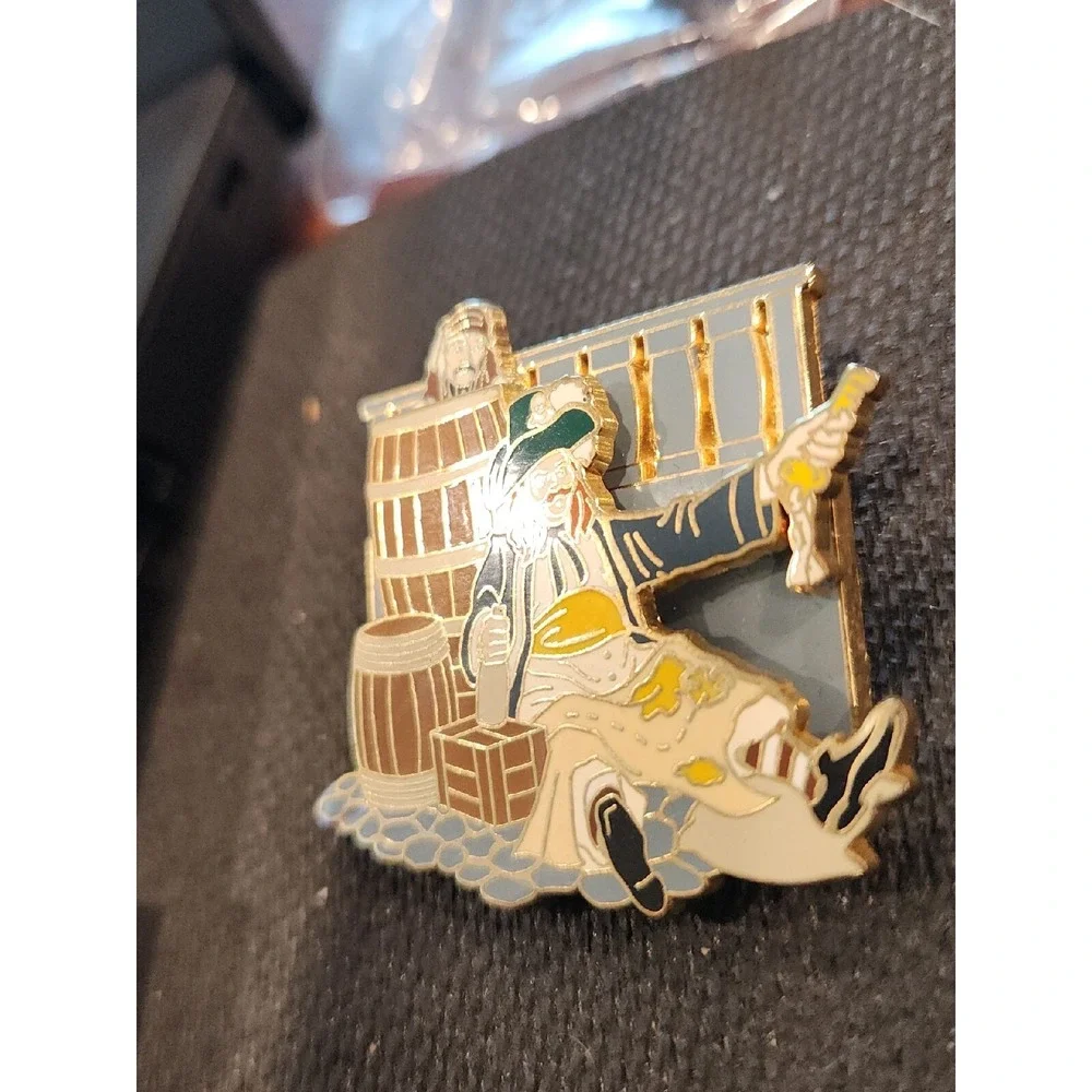 Disney Pin PIRATES JACK IN BARREL SLIDES Artist Proof AP‎ 00092